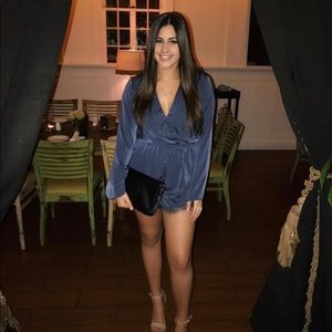 Blue Romper